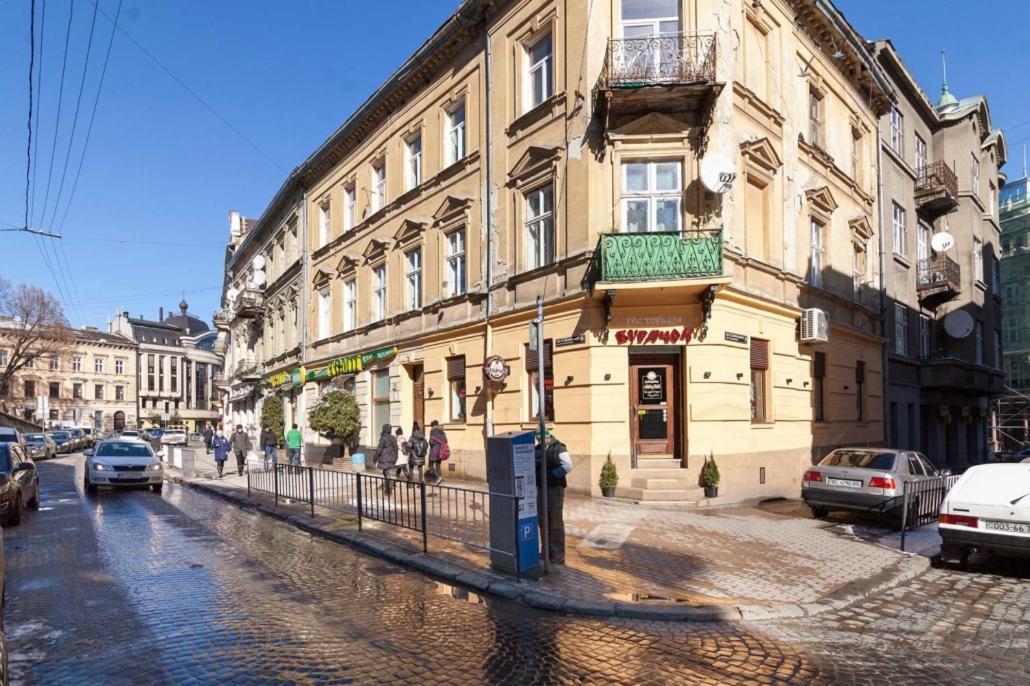 Квартира в центре Львова, две отдельные спальни , улица Грушевского,9 Екстер'єр фото